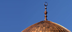 Moschee, Islam, Kuppel, Halbmond, Moscheekuppel, Muslime