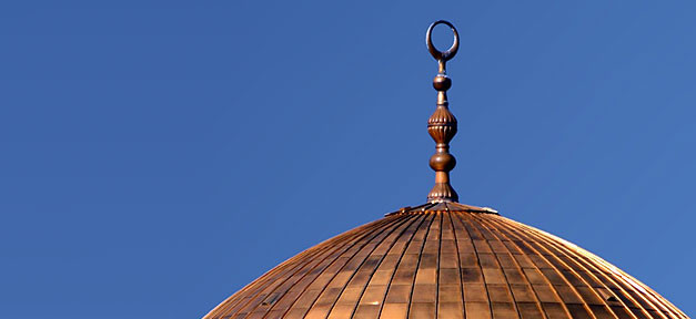 Islam ohne Aufklärung „nicht integrierbar“ Moschee, Islam, Kuppel, Halbmond, Moscheekuppel, Muslime