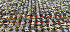 Studenten, Abschluss, Feier, Akademiker, Hochschule, Absolventen