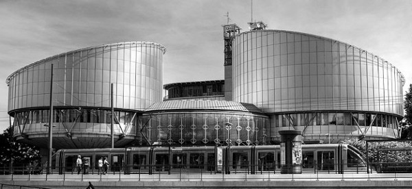 Das Europäische Gerichtshof für Menschenrechte, Straßburg, Menschrechte, Gerichtshof, Europa