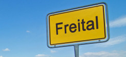 Freital, Stadt, Sachsen, Ortsschild