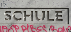 Schule, Grundschule, Hauptschule, Gymnasium, Graffiti