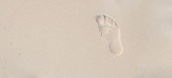 Fußspur, Sand, Abdruck, Fußstapfen