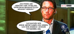 Comic, Andreas Scheuer, Karikatur, Pressekodex