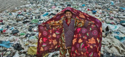 Unicef, Mädchen, Lächeln, Müllhalde, Foto des Jahres