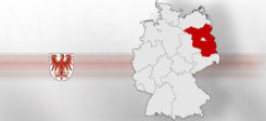 Brandenburg, Karte, Bundesland, Deutschlandkarte