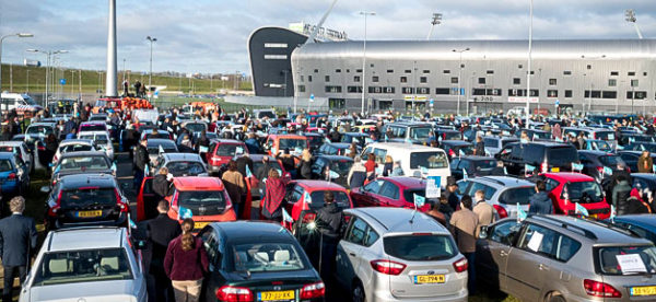 Demonstration, Auto, Demo, Bruxelles, Brüssel, Flüchtlinge