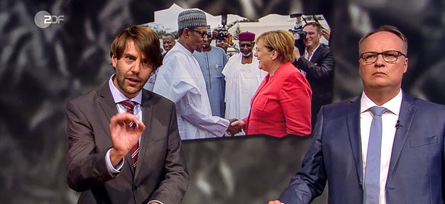 Wer hat Ahnung vom schwarzen Mann? Fernsehen, TV, Heute Show, Oliver Welke, ZDF