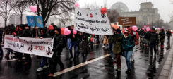 Familiennachzug, Flüchtlinge, Grundrechte, Demonstration, Demo