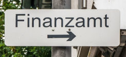 Finanzamt, Geld, Steuern, Schild, Sozialhilfe