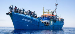 Mittelmeer, Schiff, Iuventa, Flüchtlinge, Seenotrettung