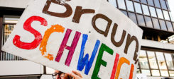 Demonstration, AfD, Rechtsextremismus, Neonazis, Braunschweig
