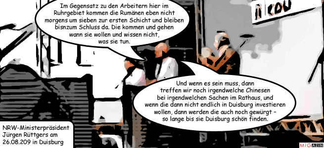 Rumänen wissen nicht, was sie tun und Chinesen werden gewürgt migomic_juergen_ruettgers_rede_rumaenen_chinesen_655x300