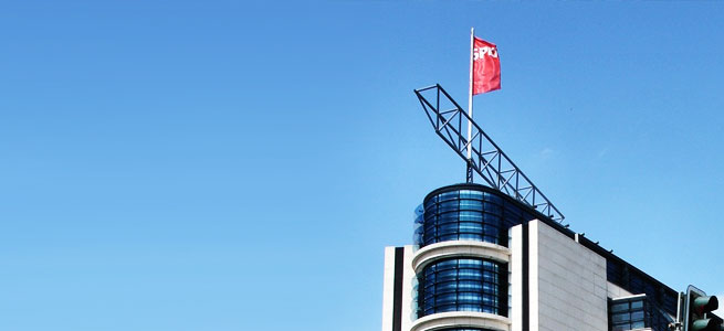 Die SPD muss bunter und vielfältiger werden Das Willy Brandt Haus © Gertrud K. @ flickr.com (CC 2.0), bearb. MiG