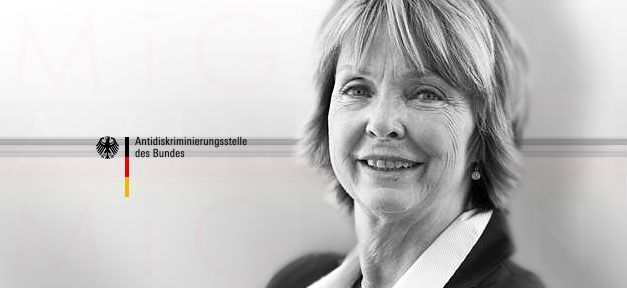 Christine Lüders, Leiterin der Antidiskriminierungsstelle des Bundes © ADS, bearb. MiG