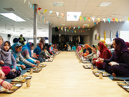 Das Essen bei den Sikhs © Anika Schwalbe