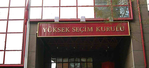 Türkischer Hoher Wahlrat © YSK