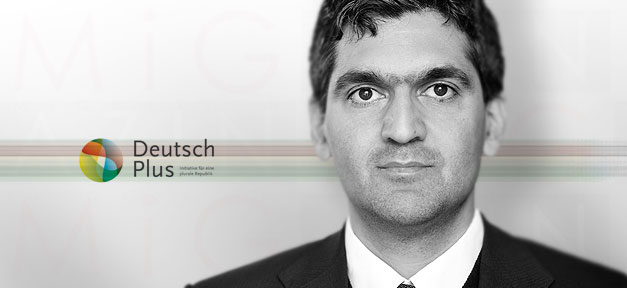 Farhad Dilmaghani, Vorsitzender von „DeutschPlus – Initiative für eine plurale Republik“ © Dilmaghani, bearb. MiG