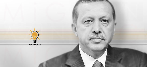 Recep Tayyip Erdoğan (AKP), Türkischer Ministerpräsident, bearb. MiG