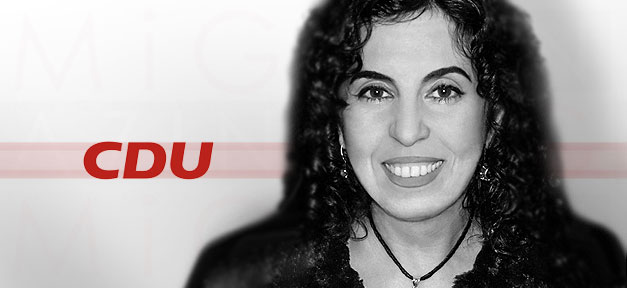 Emine Demirbüken-Wegner, Mitglied des CDU-Bundesvorstandes und sitzt seit 2006 im Berliner Abgeordnetenhaus © Demirbüken-Wegner, bearb. MiG