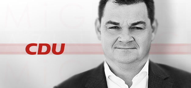 Marcus Weinberg, Landesvorsitzender CDU Hamburg (CDU) © marcusweinberg.de, bearb. MiG