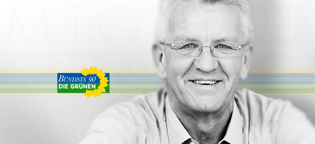 Ministerpräsident Kretschmann für EU-Vollmitgliedschaft der Türkei Winfried Kretschmann (Die Grünen), baden-württembergischer Ministerpräsident