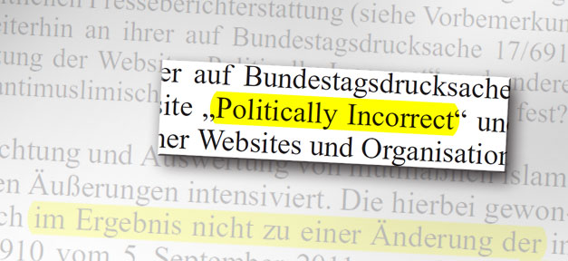 Politically Incorrect, Blog, Islamfeindlichkeit, Verfassungsschutz, Beobachtung