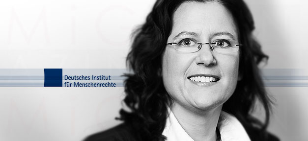 Beate Rudolf, Direktorin des Deutschen Instituts für Menschenrechte © institut-fuer-menschenrechte.de, bearb. MiG