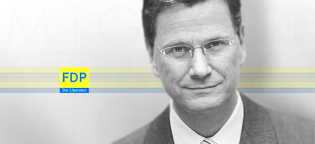 Westerwelle verspricht schnellere Bearbeitung, baut aber Personal ab Bundesaußenminister Guido Westerwelle (FDP) © fdp.de, bearb. MiG