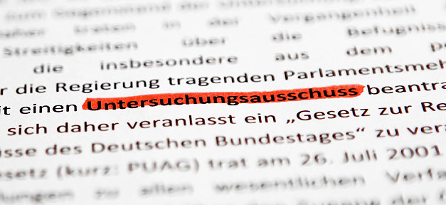 Untersuchungsausschuss zur Neonazi-Mordserie nimmt Arbeit auf Untersuchungsausschuss soll Neonazi-Morde aufklären © MiG
