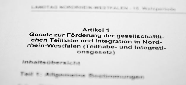 Das nordrhein-westfälische Integrationsgesetz © MiG
