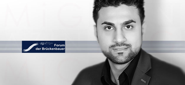 Wem gehört das Ei? - Und warum ich Integrationsverweigerer bin. Mehdi Chahrour © privat, bearb. MiG