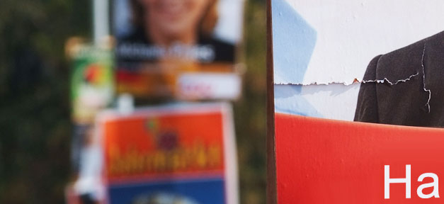 Wahlkampfplakate © arne.list @ flickr.com (CC 2.0), bearb. MiG