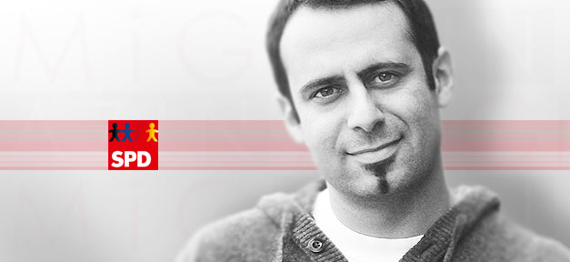 Aziz Bozkurt, Landesvorsitzender der AG Migration und Vielfalt in der Berliner SPD und Mitglied des SPD Landesvorstandes © privat, bearb. MiG