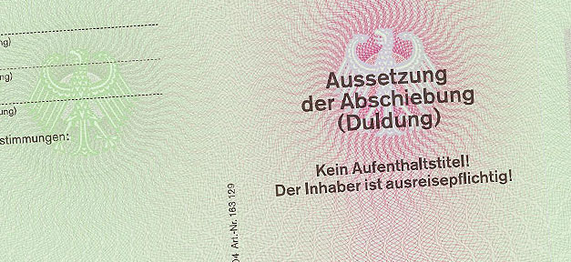 85.000 Geduldete warten auf echte Chance duldung