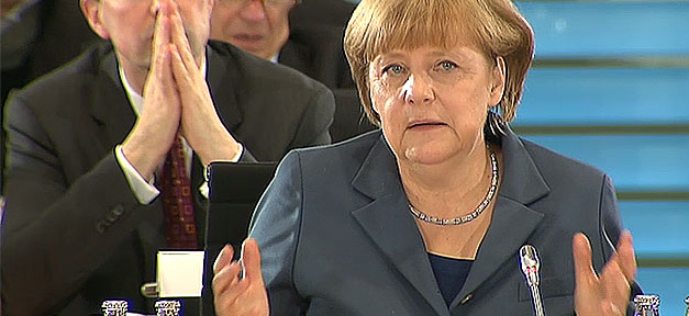 Bundeskanzlerin Angela Merkel während des 6. Integrationsgipfels © bundesregierung.de