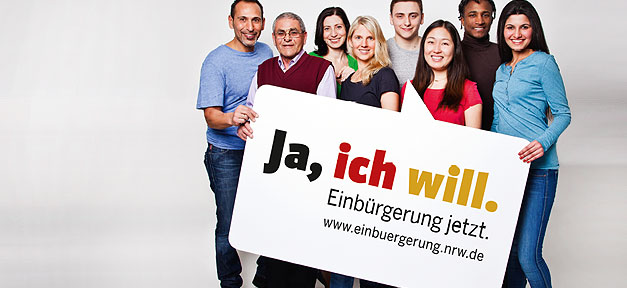 "Ja, ich will. Einbürgerung jetzt." - die neue Einbürgerungsoffensive in NRW