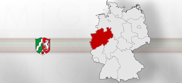 1,6 Millionen Ausländer leben in Nordrhein-Westfalen Nordrhein-Westfalen © MiG