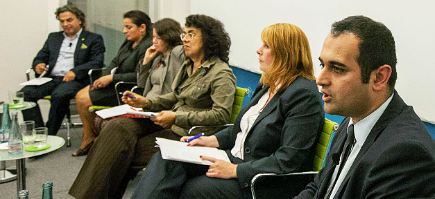 „Ich bin immer noch ein Exot in der Politik“ Diskussionsveranstaltung im Projektzentrum Berlin der Stiftung Mercator. Foto: Stefan Maria Rother