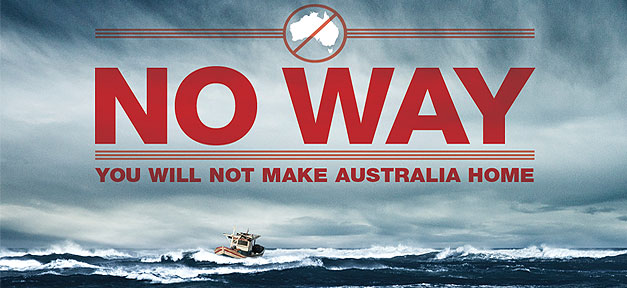 Australische Anzeigenkampagne: „Keine Chance - Ihr werdet Australien nicht zu eurer Heimat machen."