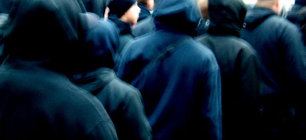 Unfreiwilliger Spendenlauf - Neonazis sammelten 10 Euro pro Meter für eigene Abschaffung © Tim @ flickr.com (CC 2.0), bearb. MiG