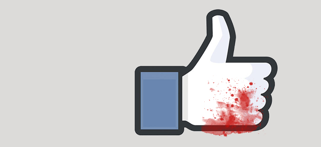Facebook, Blut, Like, Like-Button, Button, Social Media, Liken