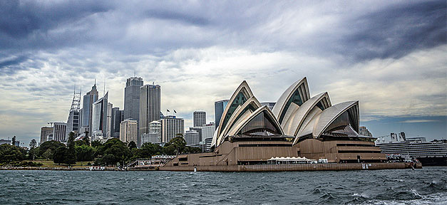 Australien, Sydney, Oper, Küste, Meer