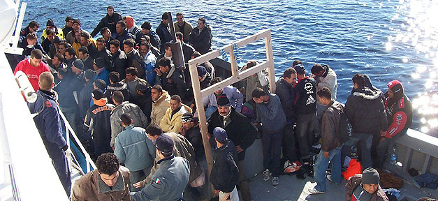 Flüchtlinge, italien, boot, mittelmeer, asyl, afrika, einwanderung, zuwanderung