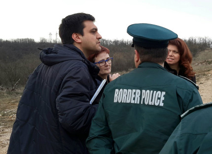 Grenzschutzpolizisten in Bulgarien © Birgit Sippel