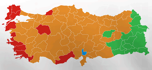 Wahlen, Wahlergebnis, Wahlergebnisse, Türkei, 2015, AKP, CHP, MHP, HDP