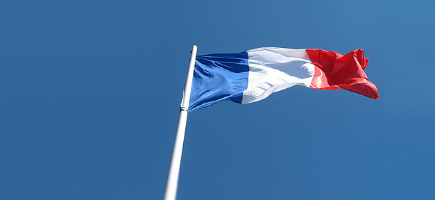 Frankreich, France, Flagge, Fahne, Nation