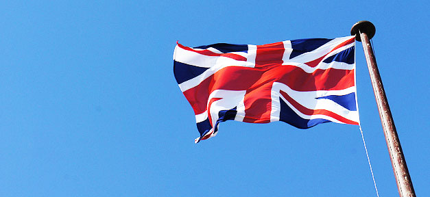 Großbritannien, England, Fahne, Flagge