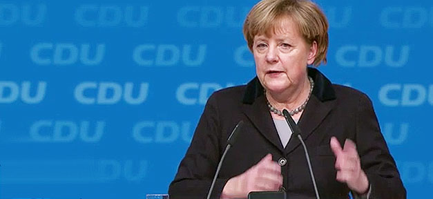 Angela Merkel, Merkel, CDU, Parteitag, Rede, Pult