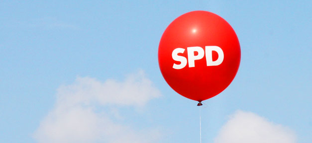 SPD, Ballon, Sozialdemokraten, Himmel